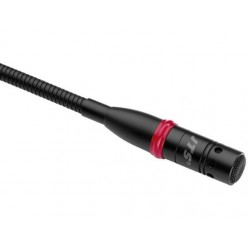 Monacor GML-5212 Mikrofony elektretowe na gęsiej szyi ze świecącym na czerwono pierścieniem